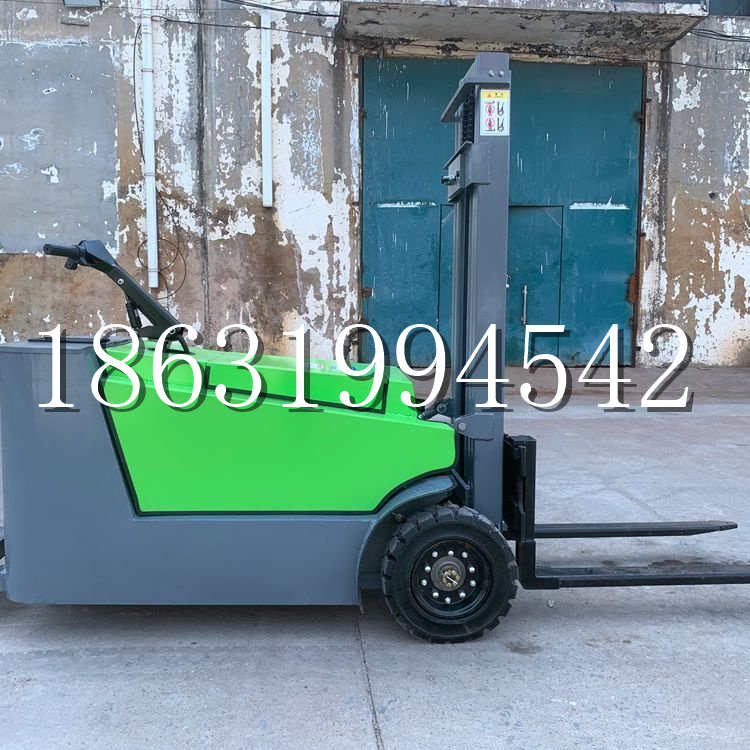 桑日县小型电动叉车1吨2吨步行站驾式电瓶堆高充电装卸车液压升降车铲车